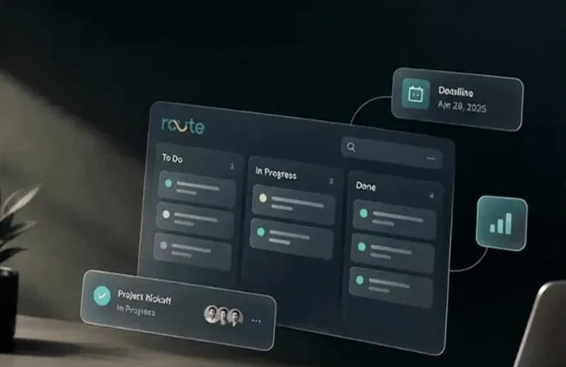 Route product artwork
